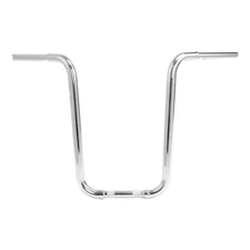 18" Rise 1 1/4'' Ape Hanger Handlebar Fit For Harley Softail Sportster XL Chrome
