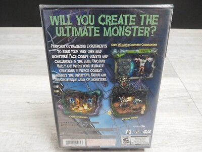NEW SEALED Monster Lab PlayStation 2 PS2 2008 CIB Complete Video