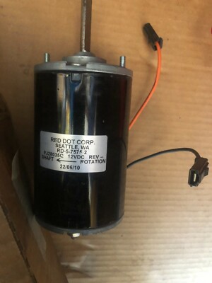 Genuine OEM Alliance ABP N83 301861 Blower Motor 12 V CW Red Dot RD-5-7575-2 