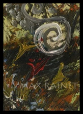 Butterfield 615 ORIGINAL OIL PAINTING miniature impressionist ACEO Abstract Art