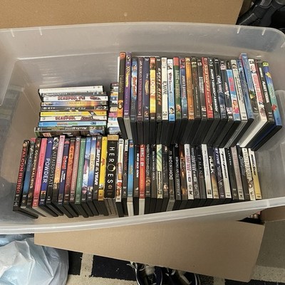 Wholesale Lot of 100 Assorted DVD Movies NO DUPLICATES Random Lot