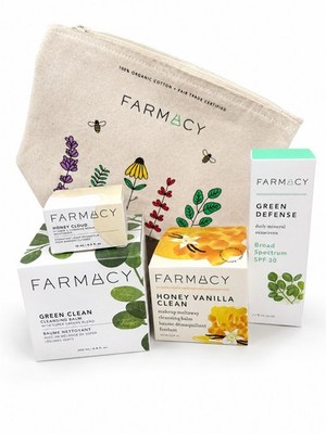 FARMACY Set of 5 Green Clean Cleansing,Honey Cloud,Honey Van Clean,Green Defense