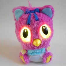 Hatchibabies Pink Ponette Baby Bird Hatchimals Talks Lights Up See Video