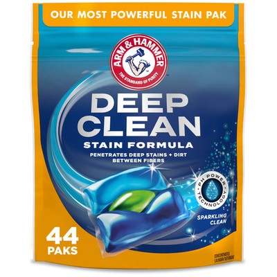 Laundry Detergent Power Packs Deep Clean Formula