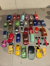 Disney Pixar Cars Huge Lot Of Diecast Metal and Plastic Cars 37 All Together