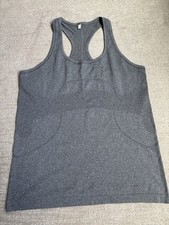 Lululemon Swiftly Tech Racerback Tank Top Gray Women's Size 12