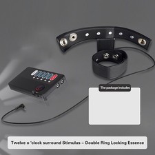 Electric Penis Enhancer Dick Ring Cage Restraint Male Sleeve for Men Couple