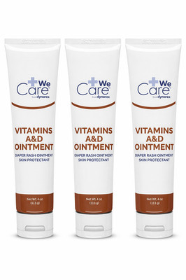 Dynarex 1155 Vitamins A & D Ointment Ointment, 4 oz Tube - Pack of 3