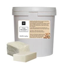 Raw Shea Butter IVORY 28oz JAR UNREFINED Organically Sourced Raw Africana Ghana