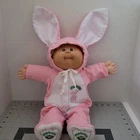 Vintage Cabbage Patch 1978/1982 Dark Blonde Golden Hair Green Eyes  READ