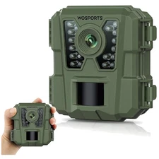 Easy-to-Use Waterproof Trail Camera 24MP with Motion Detection & Night Vision