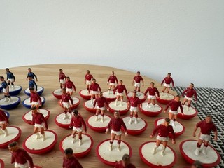 Small Job Lot of Subbuteo Heavyweight Moulded Figures Nice Lot.