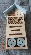 Wooden insect bee house