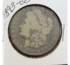 1893 CC Morgan Silver Dollar PCGS GOOD