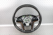 15-20 Escalade Platinum Black Leather Driver Column Steering Wheel W Controls