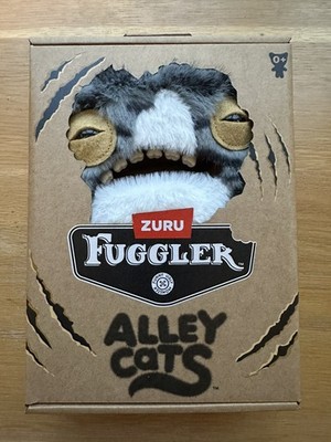 Fuggler Alley Katzen breite Augen lustiges hässliches Monster Plüschtier Stofftier (ca. 9 Zoll)