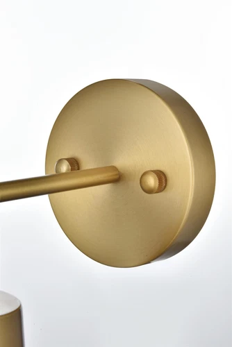 Living District Halycon 5" Wall Sconce In Satin Gold - Picture 5 of 7