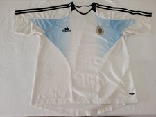 2004 2005 AFA ARGENTINA NATIONAL AWAY ADIDAS L XL MESSI WORLD CUP VTG JERSEY