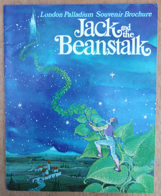 JACK AND THE BEANSTALK Palladium Souvenir Broschüre Jimmy Tarbuck Arthur Askey