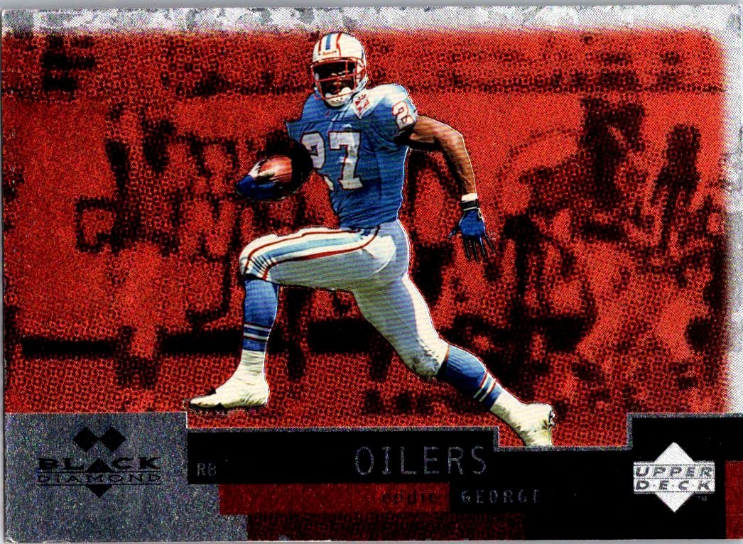 1998 Upper Deck Black Diamond #144 Eddie George Double