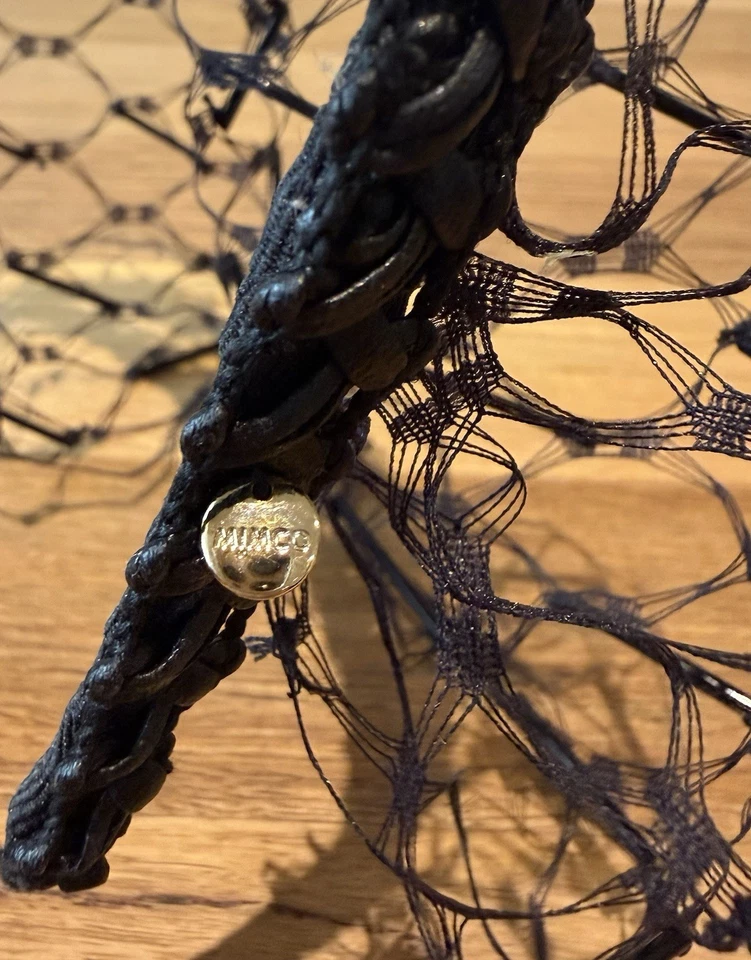 Mimco Stroke Of Luck Veil Black Headband Millinery Spring Racing Fascinator - Image 4 of 4