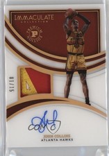 2021 Panini Immaculate Premium Edition 1/15 John Collins #PA-JCL Patch Auto 0s9t