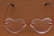 EyeBuyDirect Love Burgundy Heart Eyeglasses F...