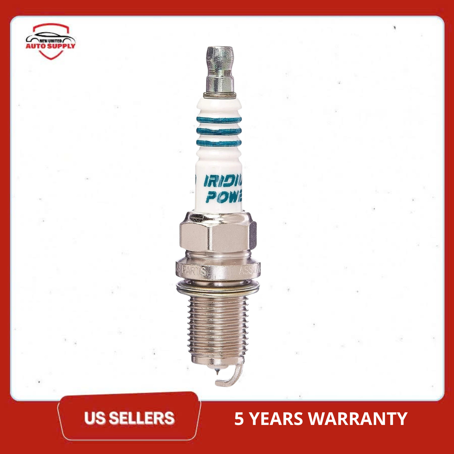 Set of 4 Genuine Denso 5304 IK20 Iridium Power Spark Plug for Toyota Honda Mazda