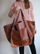 Damentasche Shopper Leder Tasche Handtasche D...