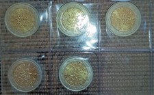 5 x 2 Euro, Portugal, Siegel Von Don Alfonso Henriques, 2003 - 2005.