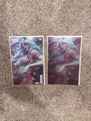 #ad #ad BATMAN AND ROBIN #1 STANLEY quot;ARTGERMquot; LAU WHITE RABBIT TRADE FOIL VARIANT SET $39.99