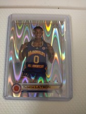 2022 Topps Chrome Mcdonalds Ta'Niya Latson Raywave Refractor 