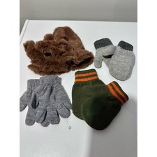 Kids Assorted Mittens/Gloves Set of 4