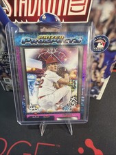 Liam Doyle 2025 Bowman Chrome Draft Mega Prized Prospects Pink Refractor 146/199