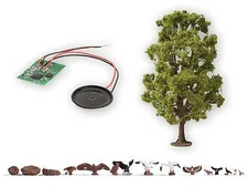 Noch 21782 HO Scale Lime Tree Sound Scene - Micro Sound -- Tree 7-1/4"