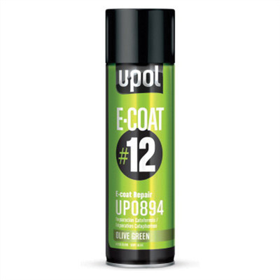  U Pol Products E-COAT#12 UP0891 Repair Aerosol, 450 mL Aerosol Can, Gray, 59 sq