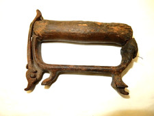 Antique Detachable Cast Iron/Wooden Handle