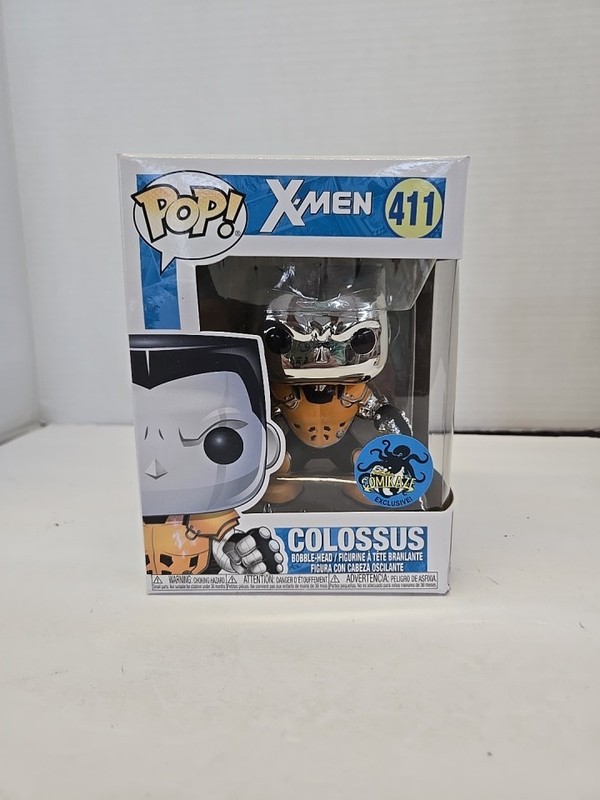 Funko Pop! Marvel X-Men #411 Colossus (Chrome) L.A. Comic Con Exclusive Vaulted