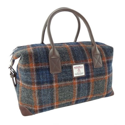 Harris Tweed 'Esk' Overnight Bag