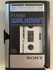 Vintage Sony Walkman WM-F41 AM/FM Stereo Cassette Player FOR PARTS OR REPAIR