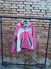 Giubbotto Sci Colmar Vintage Donna Rosa Cappuccio Taglia 46