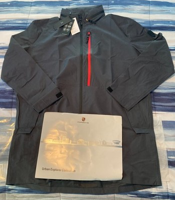 PORSCHE DESIGN NIB MENS URBAN EXPLORER OLIVE GREEN PARKER JACKET COAT. USA  XXL