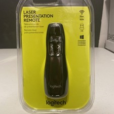 Logitech Laser Presentation Remote - Black Windows Compatible Brand New