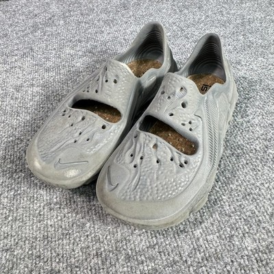 Nike ISPA Mindbody Clog Light Grey Slip On Shoes Youth Size M4