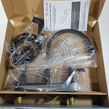 Glacier Bay Melina Matte Black 2 Handle Kitchen Faucet w/ Side Sprayer
