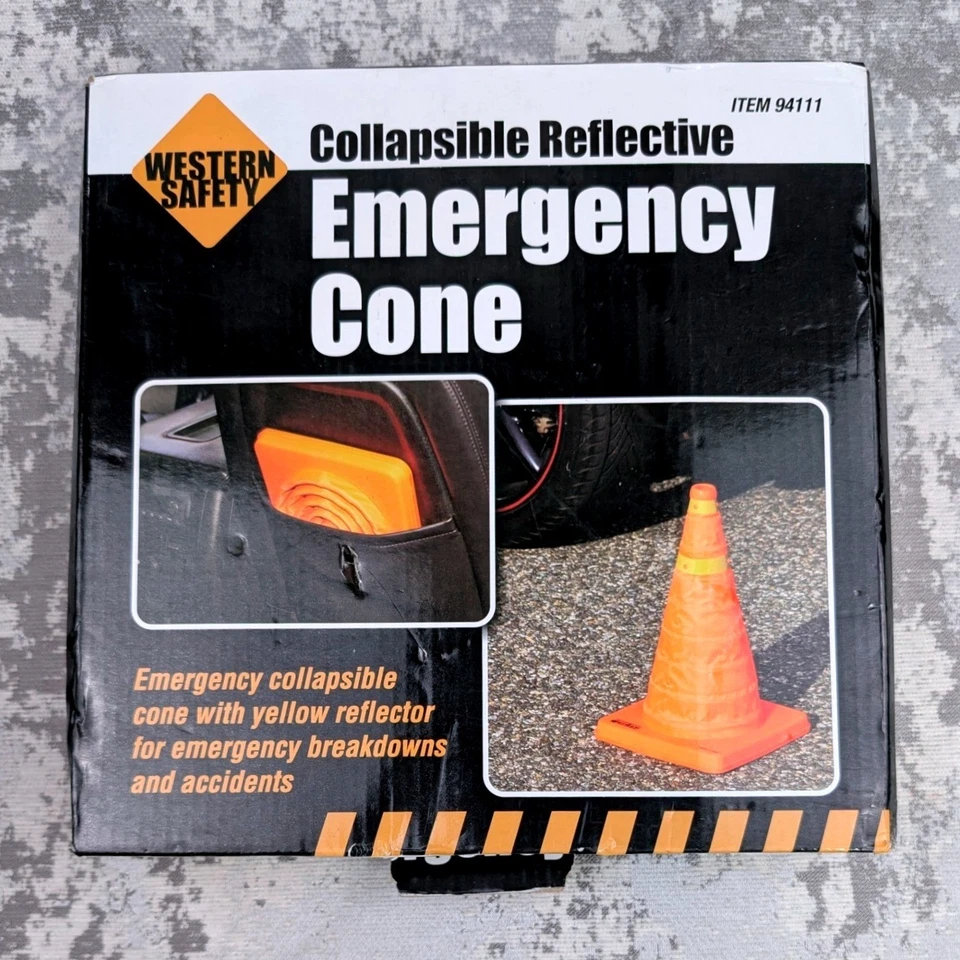 Western Safety Collapsible Reflective Emergency Cone Reflector ITEM 94111 NOB - Image 4 of 4