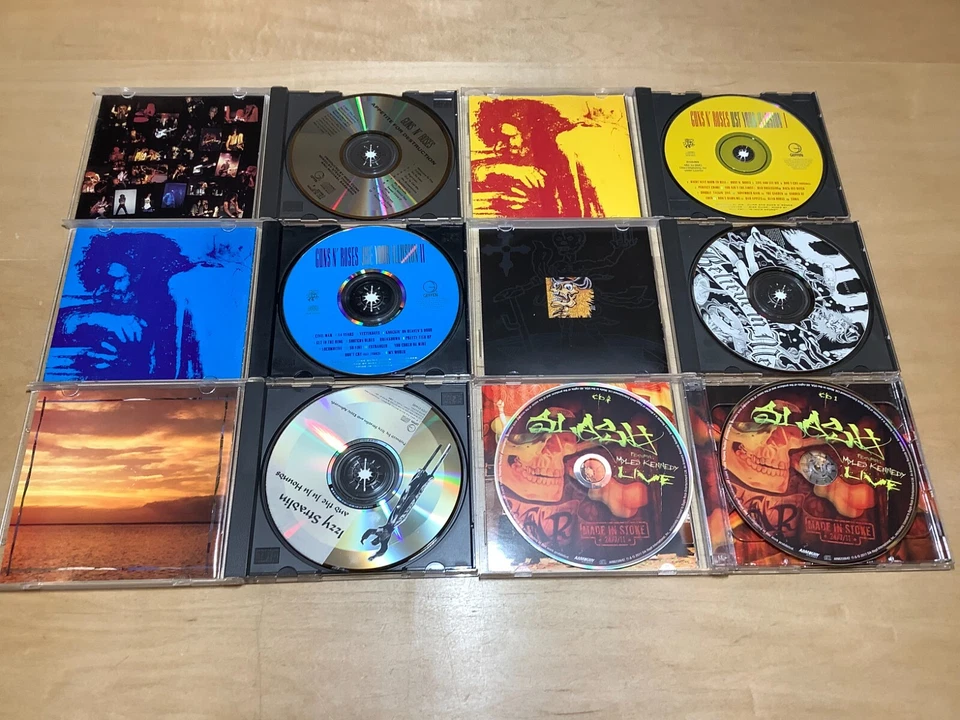 GUNS N ROSES & DUFF McKAGAN & IZZY STRADLIN & SLASH - Killer 6 CD Lot Foto 3 de 4