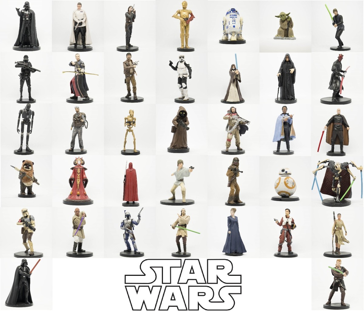 STAR Wars ACTION FIGURE PERSONAGGI ROGUE ONE LAST JEDI HASBRO