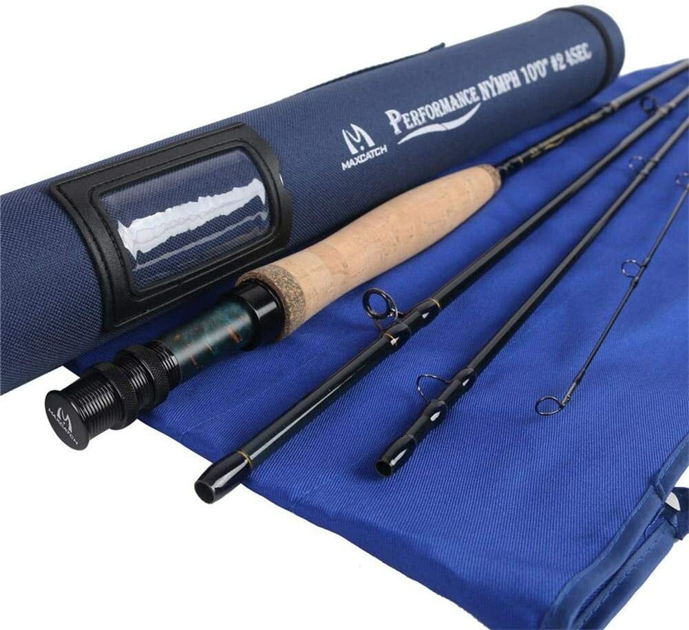 Maxcatch Performance Nymph Fly Fishing Rod in 2/3/4wt:10/11ft,4
