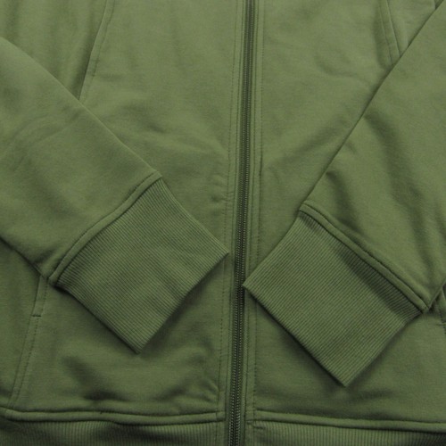 Denim & Co Sweater Women Small Green Long Full Zip Outdoor Jacket D&Co Mock Neck - 第 5/16 張圖片